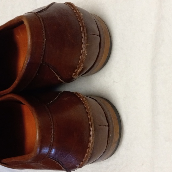 ELANOMAN Penny Loafer Leather Shoes Brown Sz 45 Round Toe - Picture 3 of 5